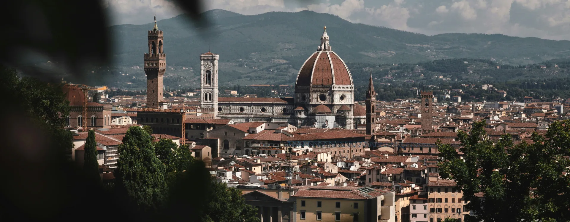 Views over the beautiful Florence