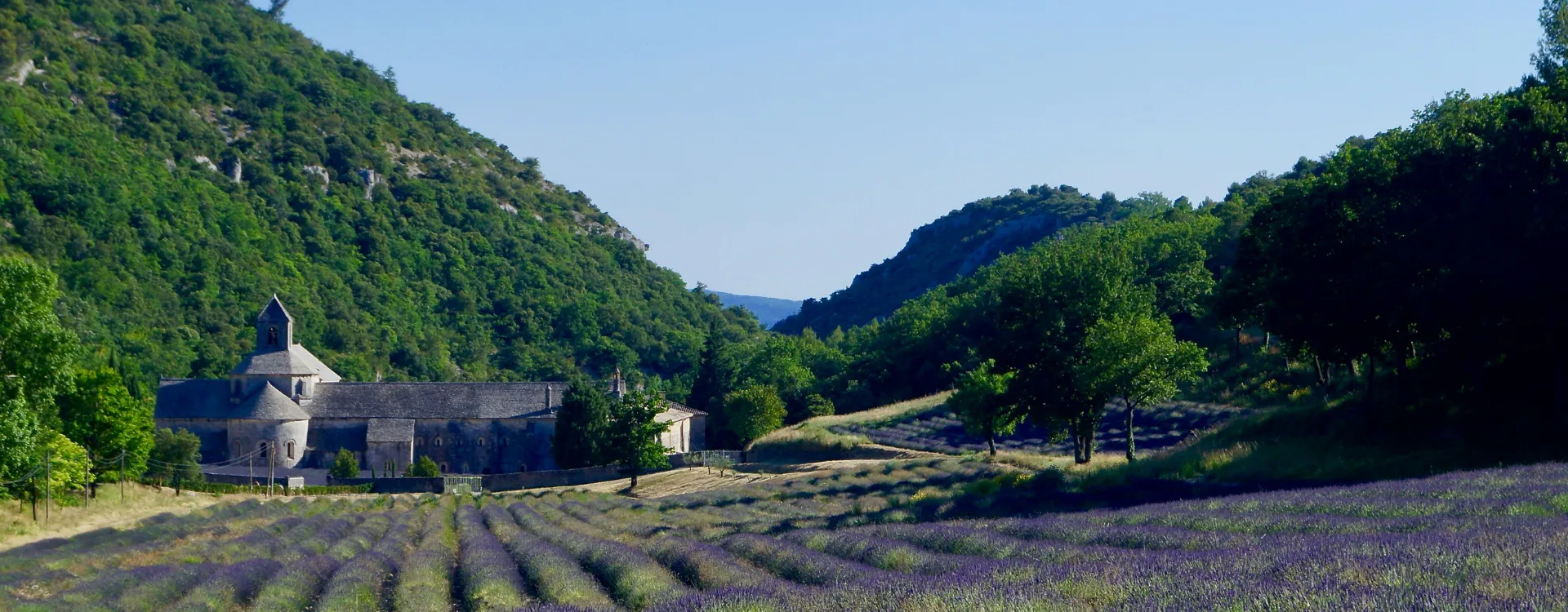 Beautiful rural landscape in France