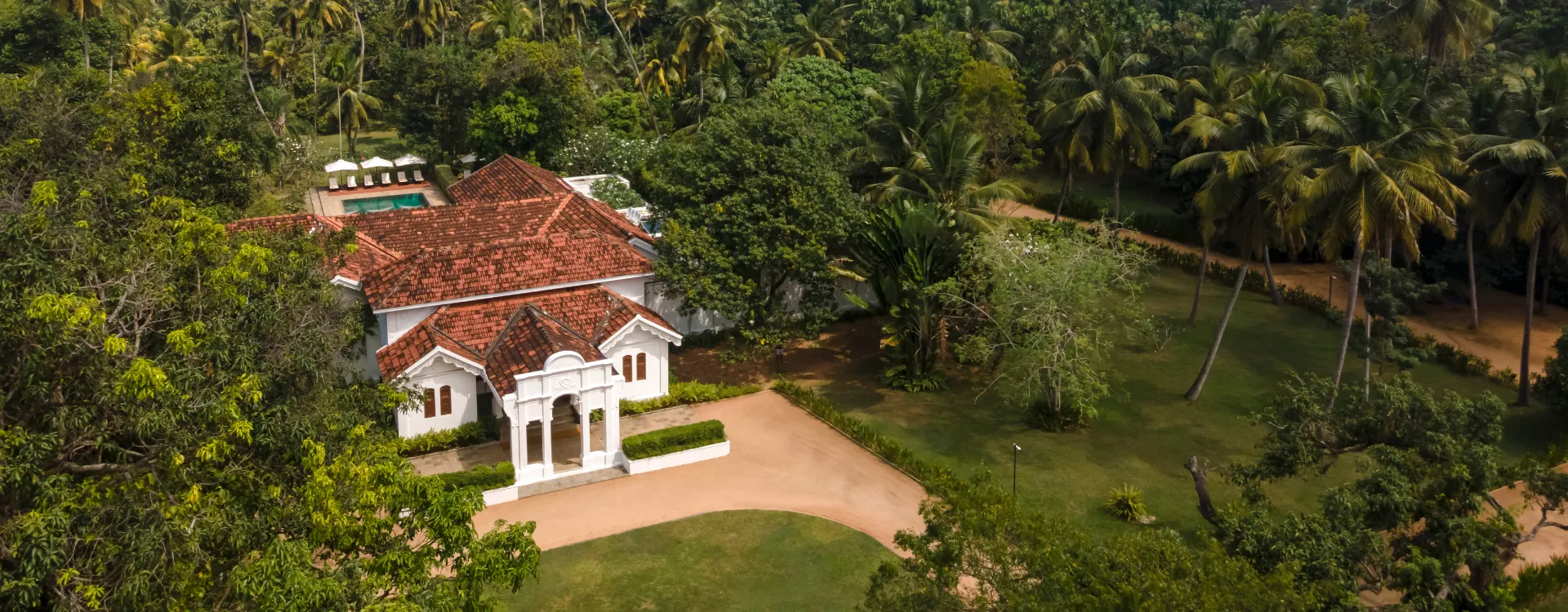 Exterior of Uga Riva in Negombo, Sri Lanka