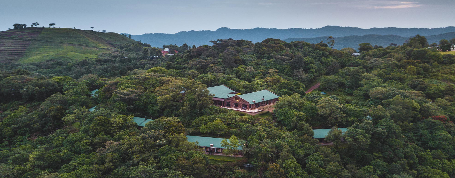 Clouds Mountain Gorilla Lodge_Aerial Overview