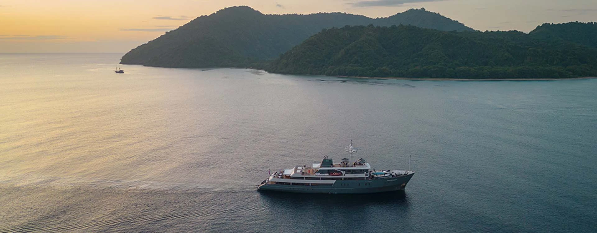 The exterior of Aqua Blu Indonesia